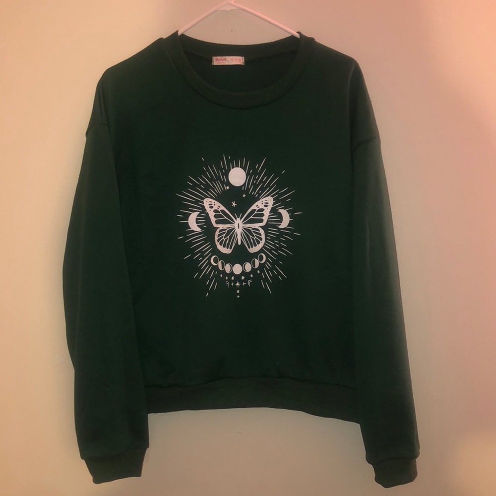 Green Crewneck Sweatshirt